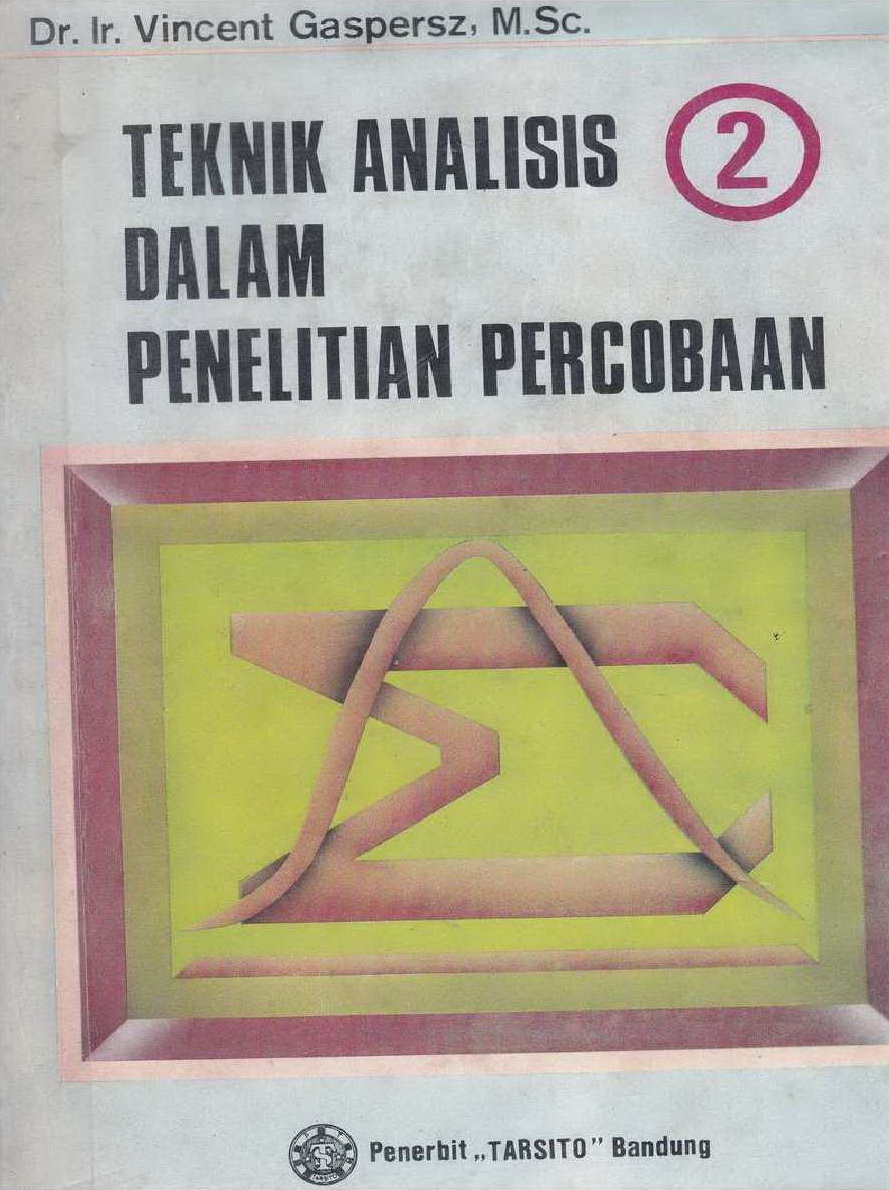 1995 Teknik Analisis Dalam Penelitian Percobaan 2 VG